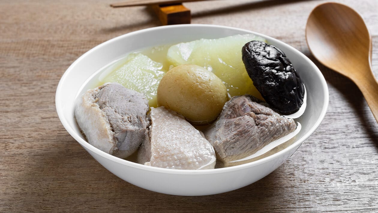 Braised Duck with Preserved Lime Soup – - Recipe